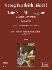 Suite No. 5 in E maj The Harmonious Blacksmith (London 1720) for Keyboard - hier klicken