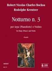 Nocturne #3 for Harp (Piano) and Violin