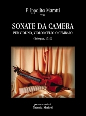 Sonate da camera for Violin, Violoncello or Harpsichord - hier klicken