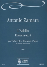 L'Addio. Romanza Op. 9 for Violoncello and Piano (Harp) - hier klicken