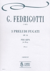 3 Preludi fugati Op. 10 for Harp - hier klicken