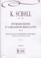 Introduzione e Variazioni Brillanti Op. 20 for Flute and Piano (Guitar) - hier klicken