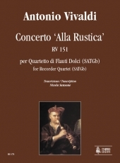 Concerto 'Alla Rustica' RV 151 for Recorder Quartet - hier klicken