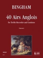 40 Airs Anglois for Treble Recorder and Continuo - hier klicken