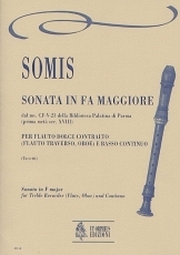 Sonata No. 8 in F maj for Treble Recorder (Flute, Oboe) and Continuo - hier klicken