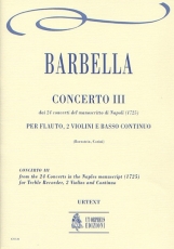 Concerto No.3 from the 24 Concertos in the Naples manuscript (1725) - hier klicken Concerto No.3 from the 24 Concertos in the Naples manuscript (1725) - hier klicken