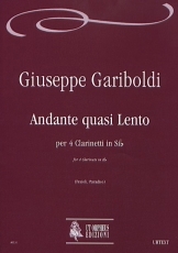 Andante quasi Lento for 4 Clarinets in B flat - hier klicken