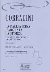 La Pallavicina, L'Argenta, La Sforza. 3 Instrumental four-part Canzonas (Venezia 1624) - hier klicken La Pallavicina, L'Argenta, La Sforza. 3 Instrumental four-part Canzonas (Venezia 1624) - hier klicken