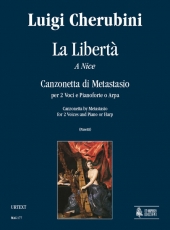 La Libertà (a Nice). Canzonetta by Metastasio for 2 Voices and Piano or Harp - hier klicken La Libertà (a Nice). Canzonetta by Metastasio for 2 Voices and Piano or Harp - hier klicken