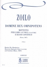 Domine Rex Omnipotens. Motet for 8 Voices (SATB-SATB) and Continuo - hier klicken