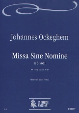 Missa sine nomine for 3 Voices - hier klicken