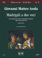 Madrigali a due voci accomodati da cantar in Fuga diversamente sopra una parte sola - hier klicken