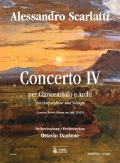 Concerto IV, for Harpsichord and Strings - hier klicken