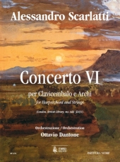 Concerto VI, for Harpsichord and Strings - hier klicken
