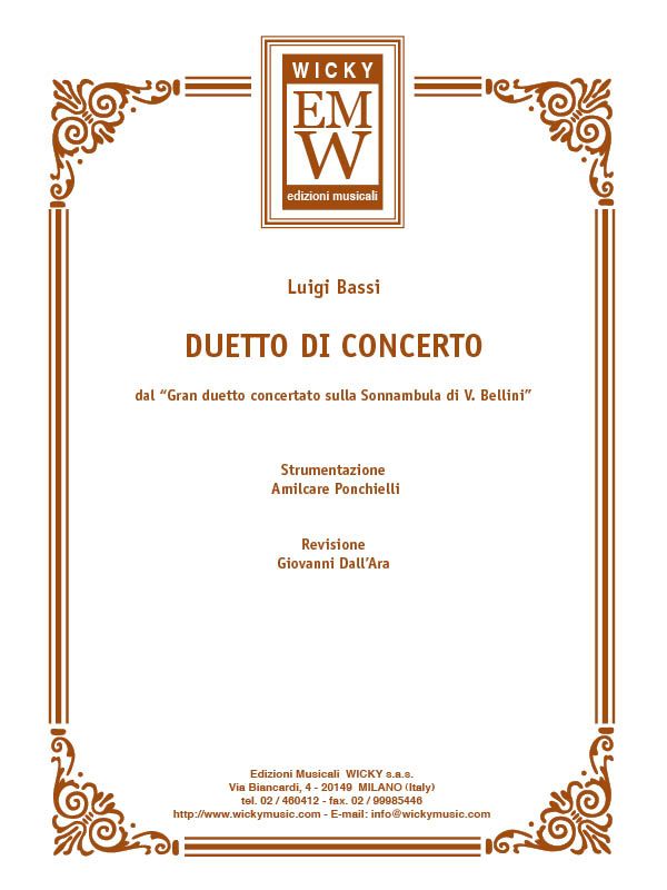 Duetto di Concerto - hier klicken