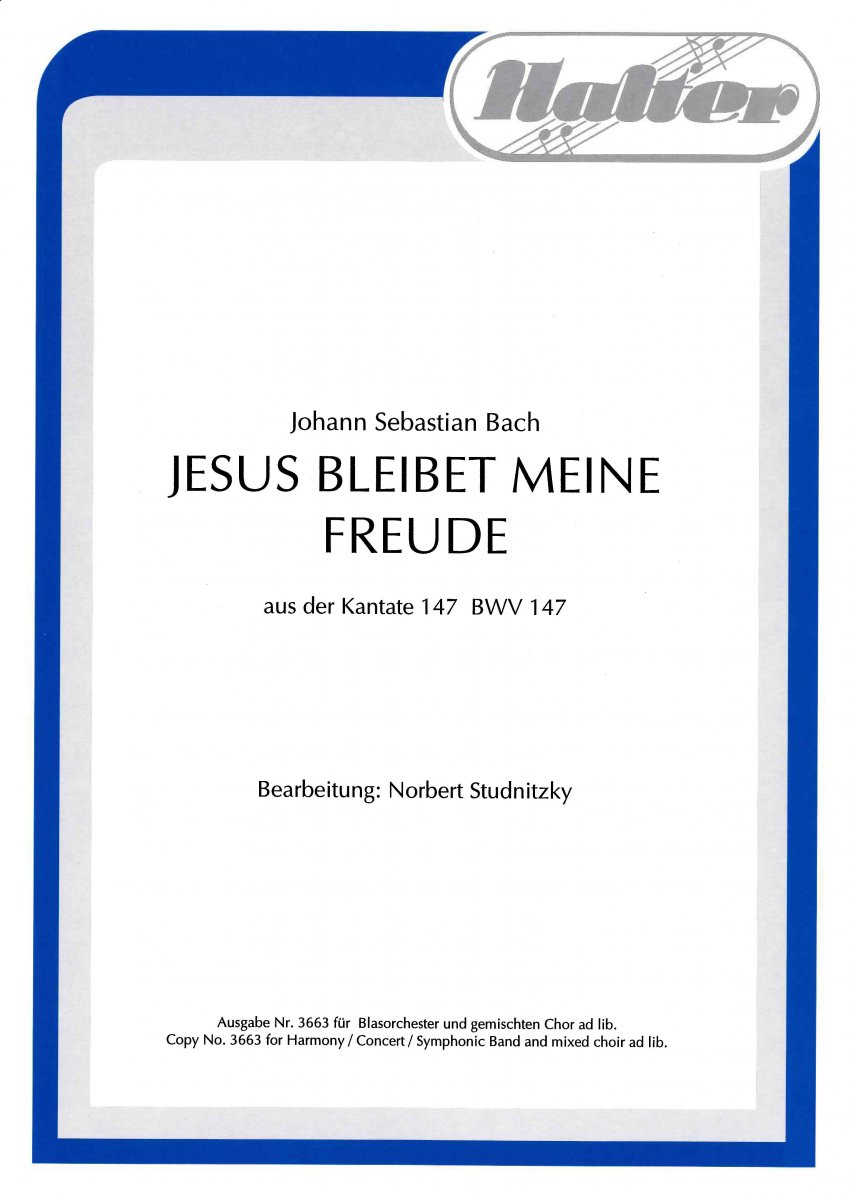 Jesus bleibet meine Freude - hier klicken