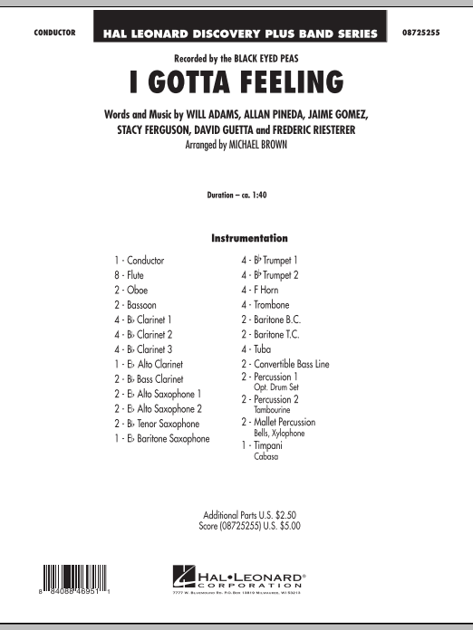 I Gotta Feeling - hier klicken