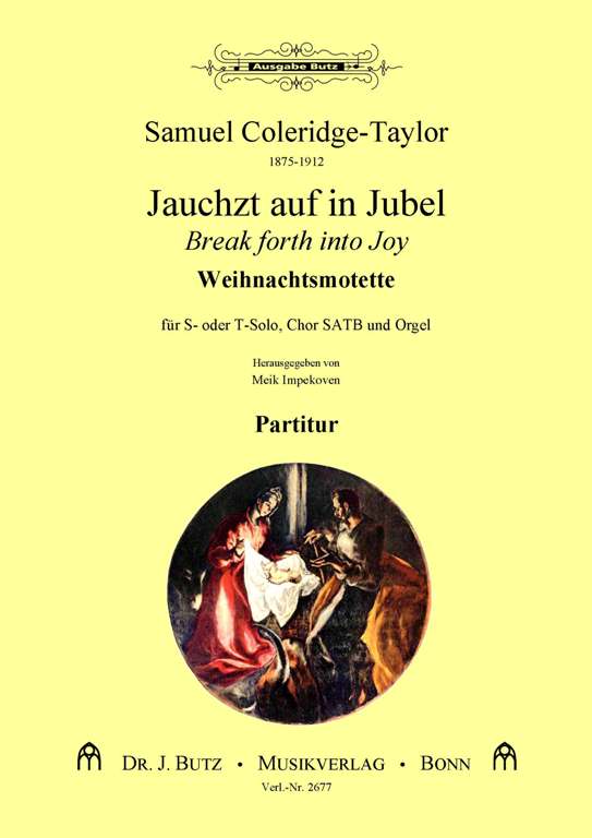 Jauchzt auf in Jubel (Break forth into Joy) - hier klicken