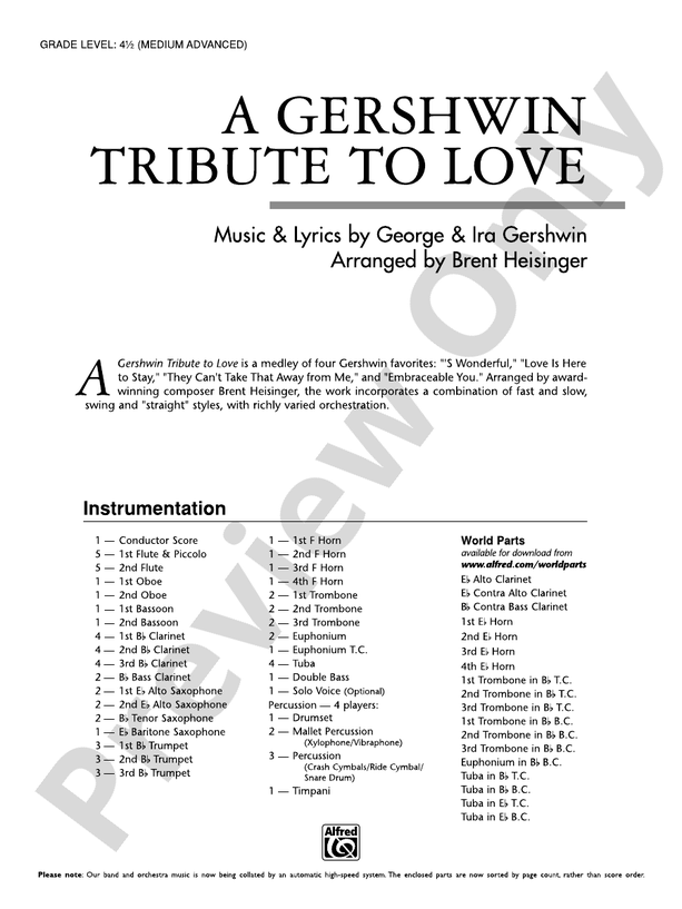 A Gershwin Tribute to Love - hier klicken