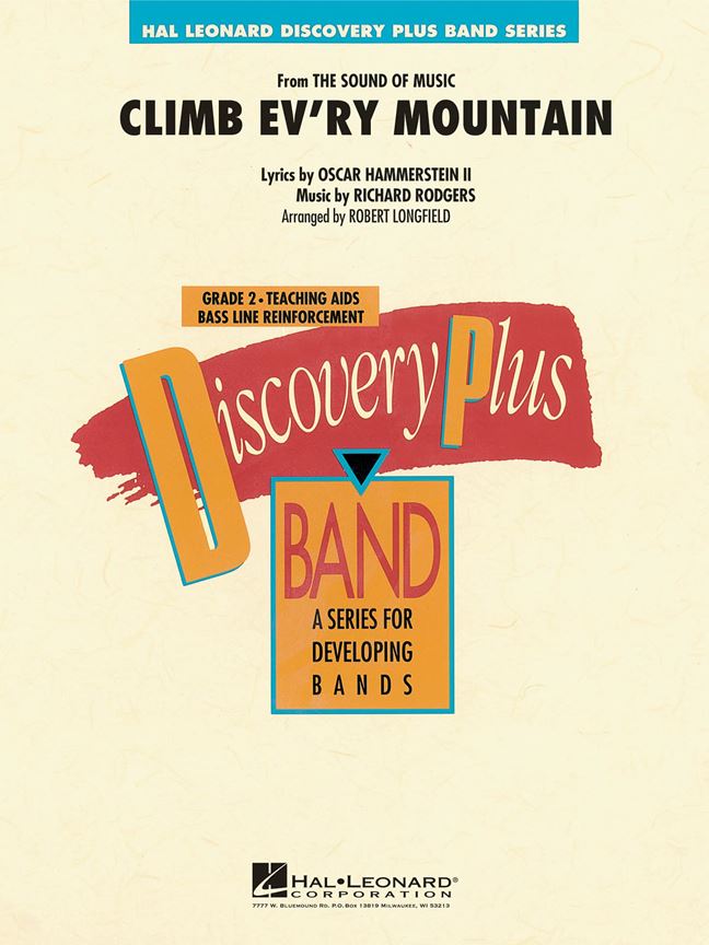 Climb Ev'ry Mountain (from 'The Sound of Music') - hier klicken Climb Ev'ry Mountain (from 'The Sound of Music') - hier klicken