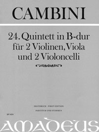 24. Quintett in B-dur - hier klicken 24. Quintett in B-dur - hier klicken