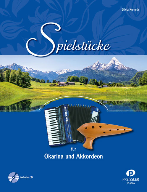 Spielstcke fr Okarina und Akkordeon (incl. CD) - hier klicken