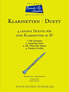 4 leichte Duette für zwei Klarinetten in Bb (Vol. 1) - hier klicken 4 leichte Duette für zwei Klarinetten in Bb (Vol. 1) - hier klicken