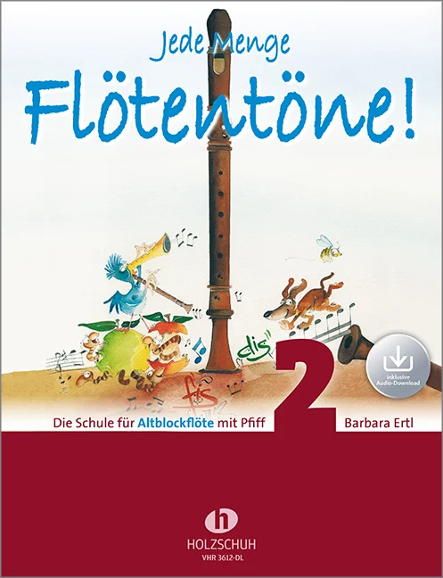 Jede Menge Fltentne! Altblockflte #2 (Buch mit 2 CDs)