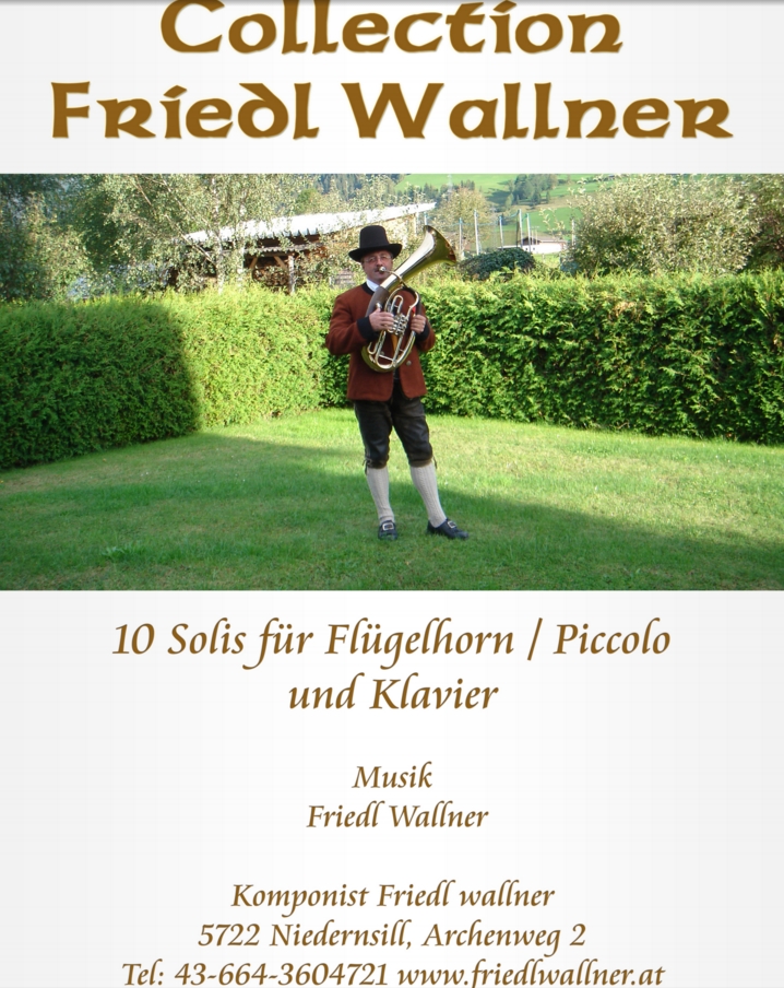 Collection für Flügelhorn C - Trpt. und Klavier - hier klicken Collection für Flügelhorn C - Trpt. und Klavier - hier klicken