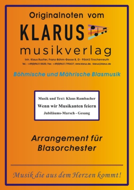 Wenn wir Musikanten feiern - hier klicken Wenn wir Musikanten feiern - hier klicken
