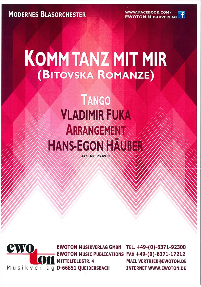 Komm tanz mit mir (Bitovska Romanze Tango) - hier klicken