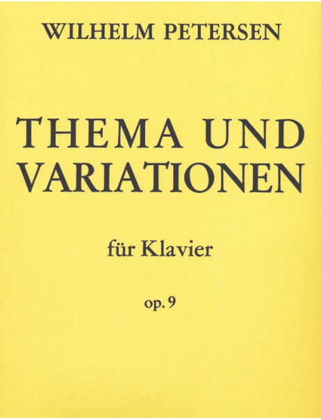 Thema u. Variationen c-Moll - hier klicken Thema u. Variationen c-Moll - hier klicken