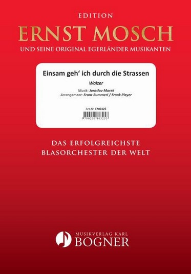 Einsam geh' ich durch die Strassen - hier klicken