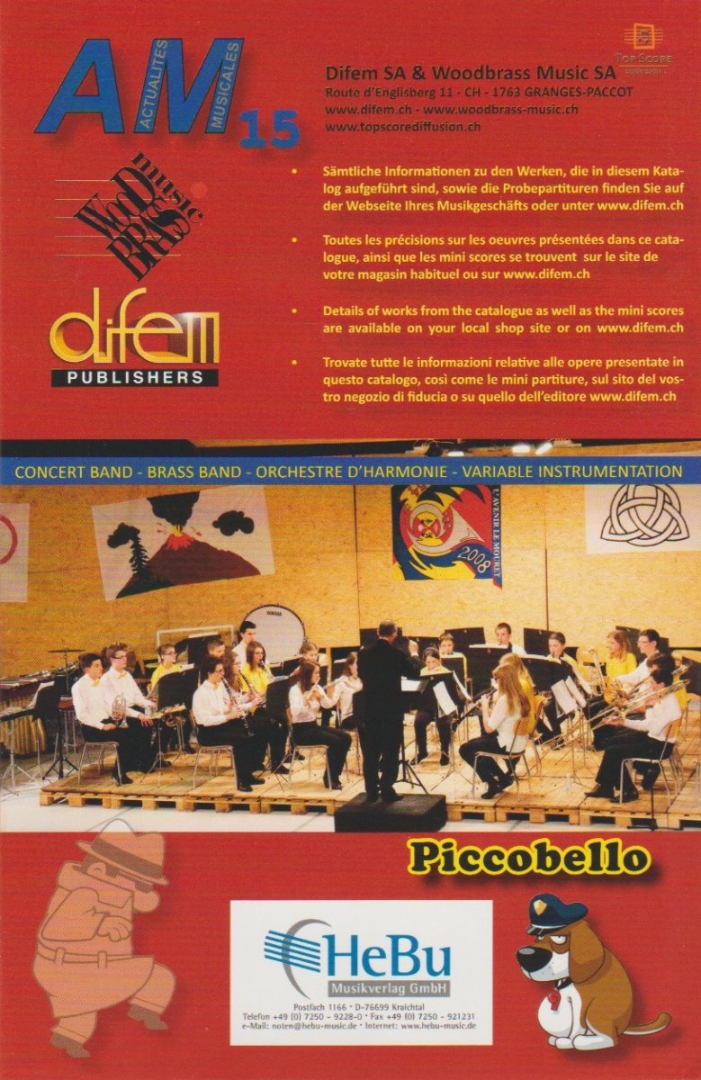 Difem/WoodBrass New Band Music #15 - hier klicken