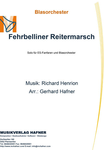Fehrbelliner Reitermarsch - hier klicken Fehrbelliner Reitermarsch - hier klicken