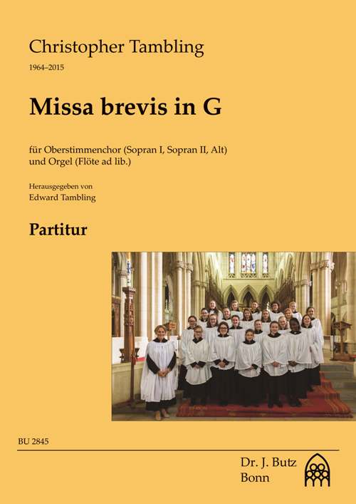 Missa brevis in G - hier klicken Missa brevis in G - hier klicken