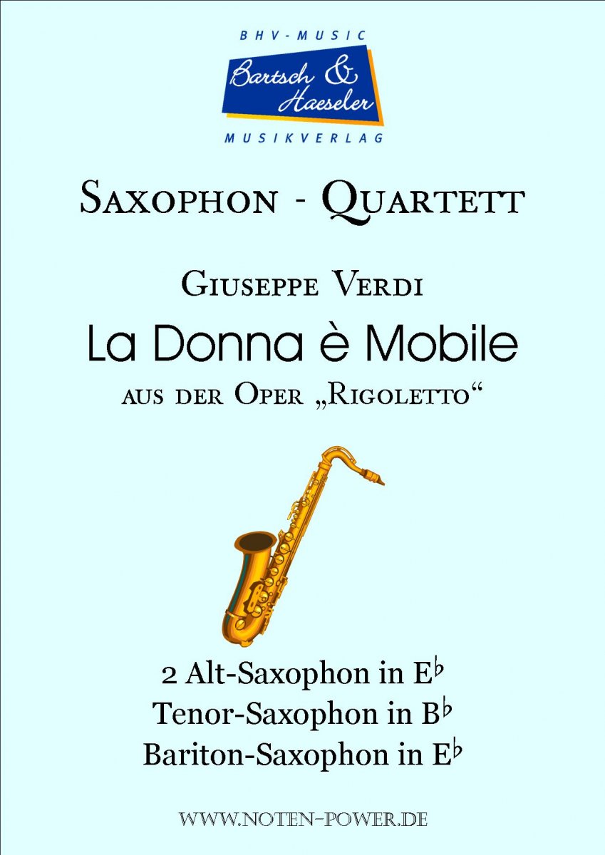 La Donna è Mobile aus der Oper "Rigoletto" - hier klicken La Donna è Mobile aus der Oper "Rigoletto" - hier klicken