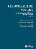 25 Studies in Scales and Chords for Bassoon - hier klicken