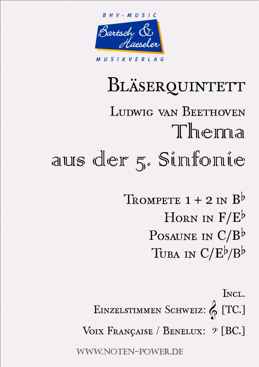 Thema aus der 5. Sinfonie - hier klicken