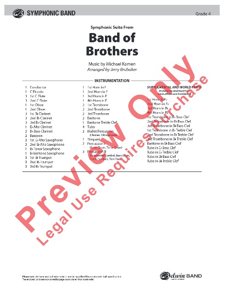 Symphonic Suite from 'Band of Brothers' - hier klicken