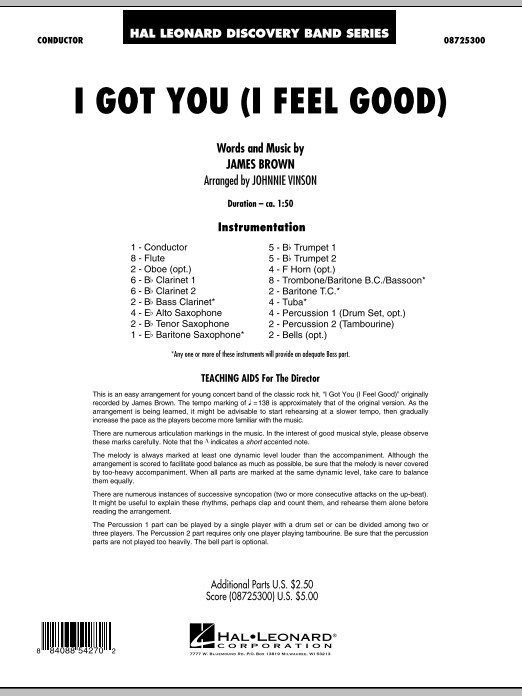 I Got You (I Feel Good) - hier klicken