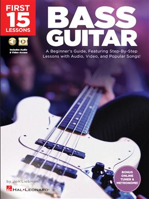 First 15 Lessons - Bass Guitar - hier klicken