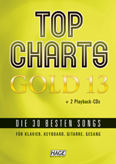 Top Charts Gold 13 (mit 2 CDs + Midifiles, USB-Stick) - hier klicken