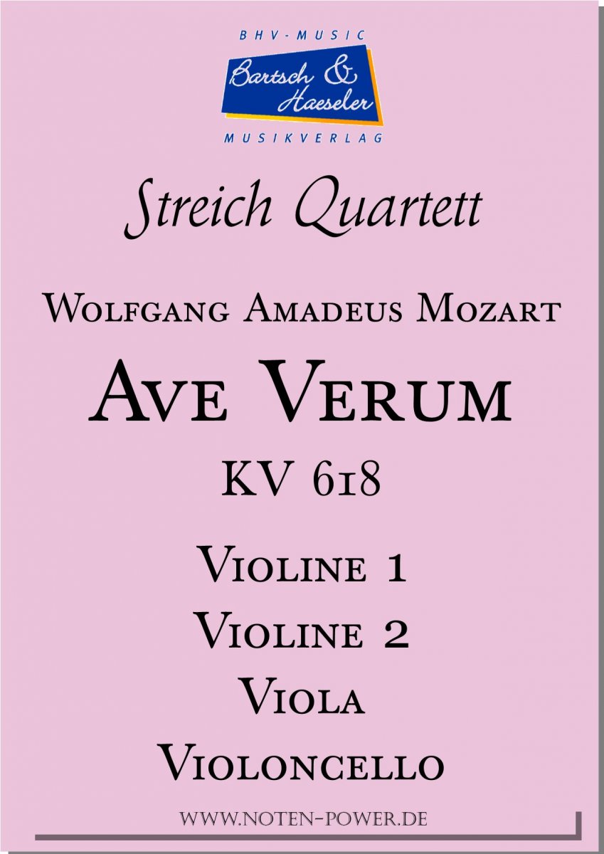 Ave Verum KV 618 - hier klicken Ave Verum KV 618 - hier klicken