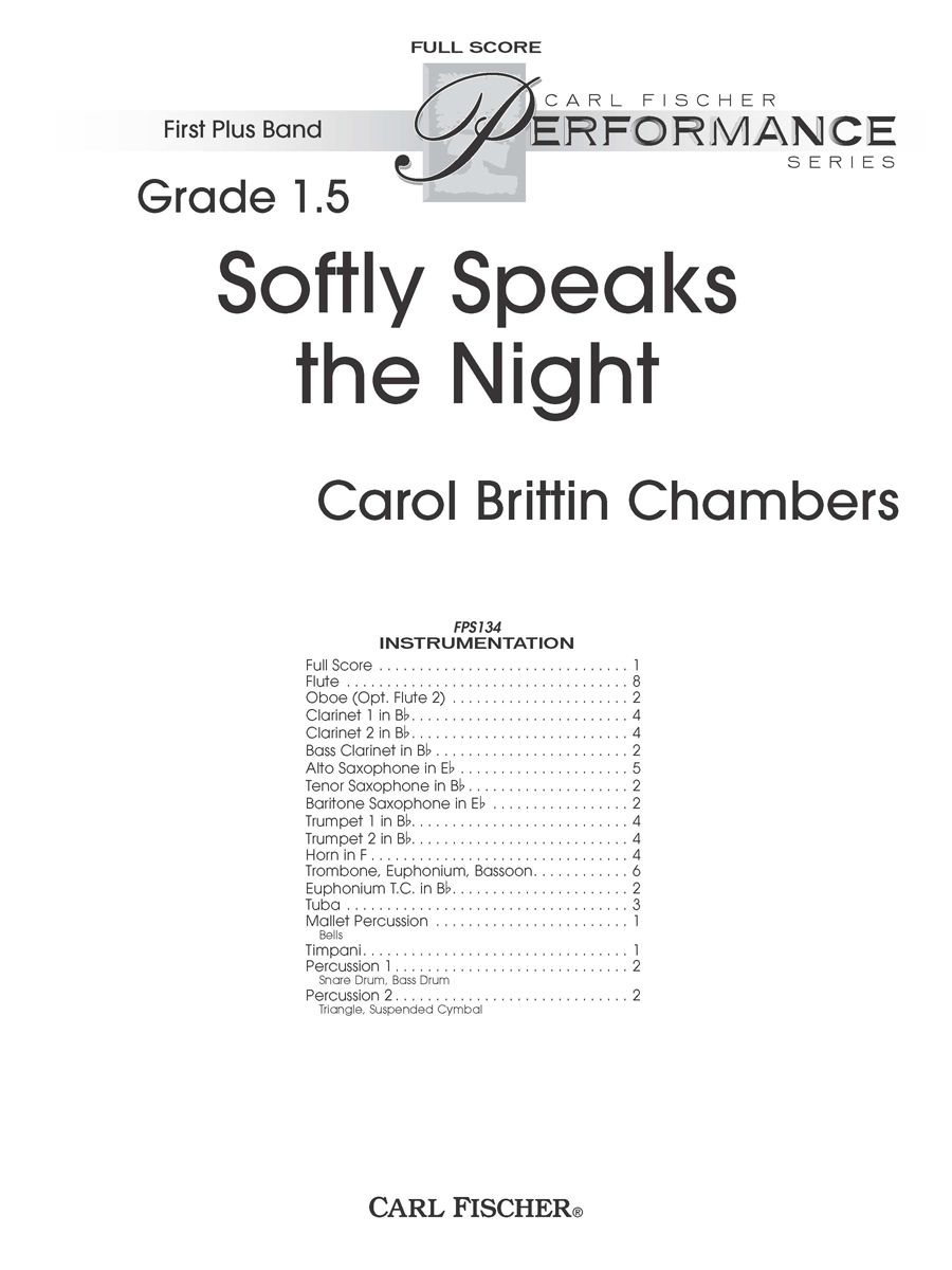 Softly Speaks the Night - hier klicken
