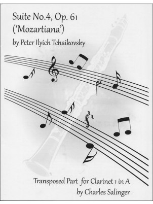 Suite #4, Mozartiana (transposed part for Clarinet 1 in A) - hier klicken