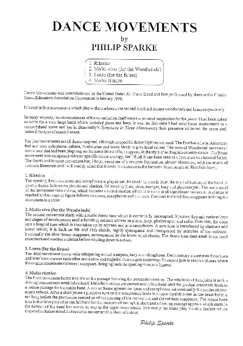 Dance Movements - hier klicken