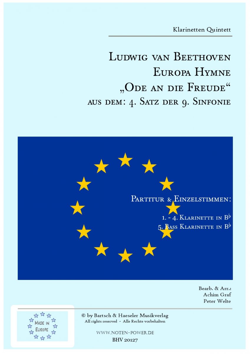 Europa Hymne („Ode an die Freude“) - hier klicken Europa Hymne („Ode an die Freude“) - hier klicken