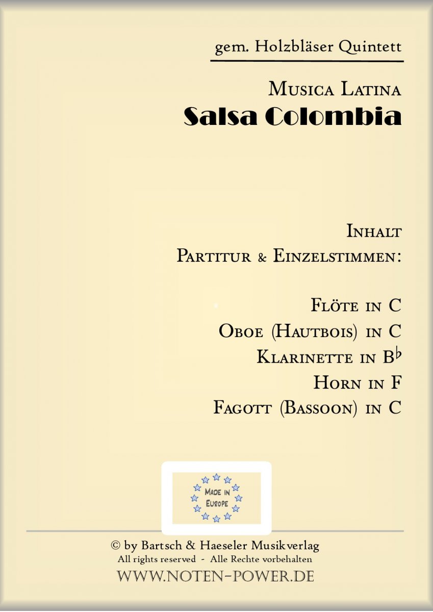 Salsa Colombia (Musica Latina) - hier klicken Salsa Colombia (Musica Latina) - hier klicken