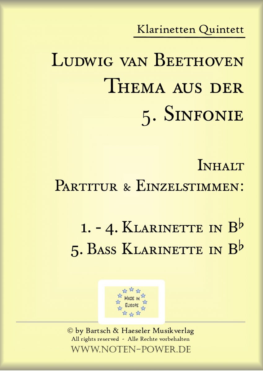 Thema aus der 5. Sinfonie - hier klicken